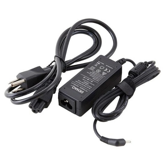 DENAQ -  DQ-AC1235-2507 AC Power Adapter for Select Samsung Devices - Black - Picture 1 of 5
